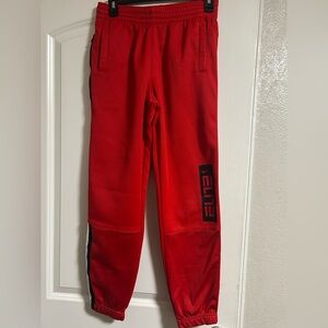 Nike Red Sweatpants Athletic Joggers